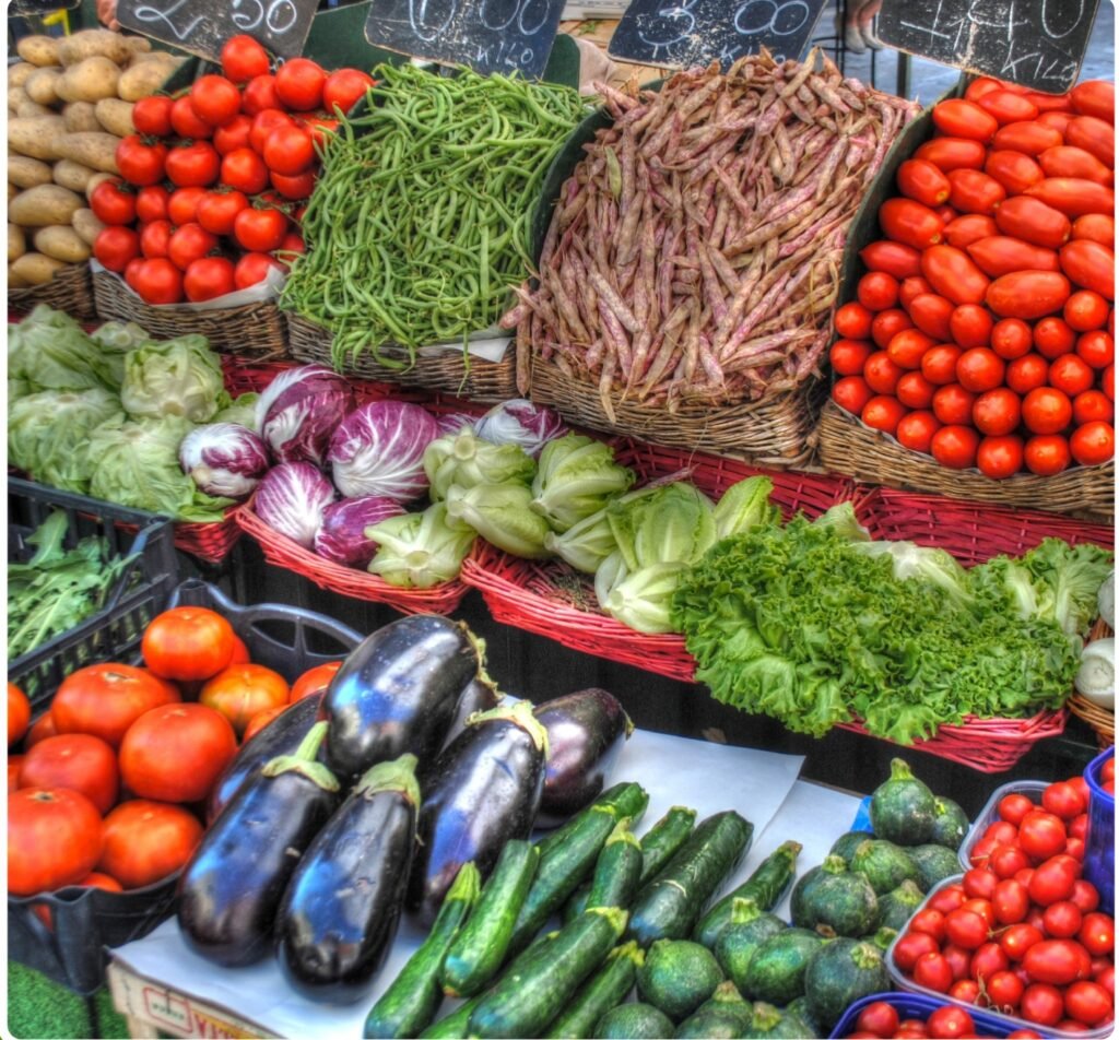 low calories vegetable list