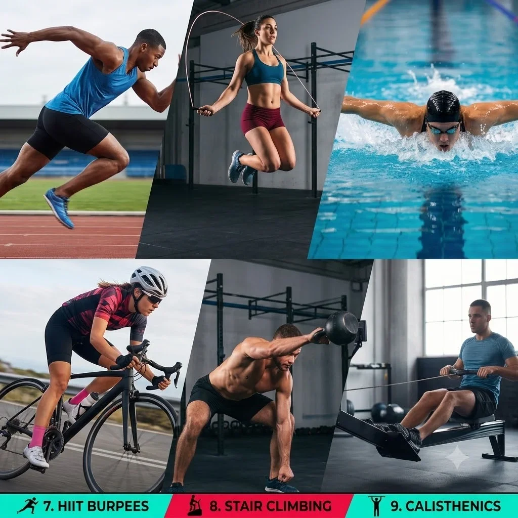 Calories Burned Per Hour Top Exercises Ranked