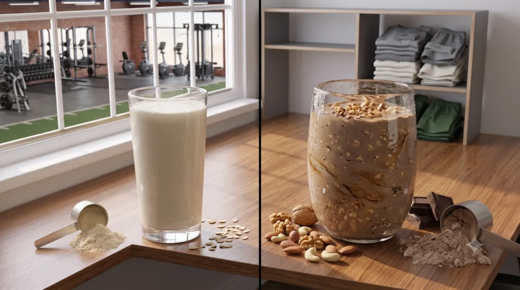 Protein Shakes vs. Weight Gainer Supplements