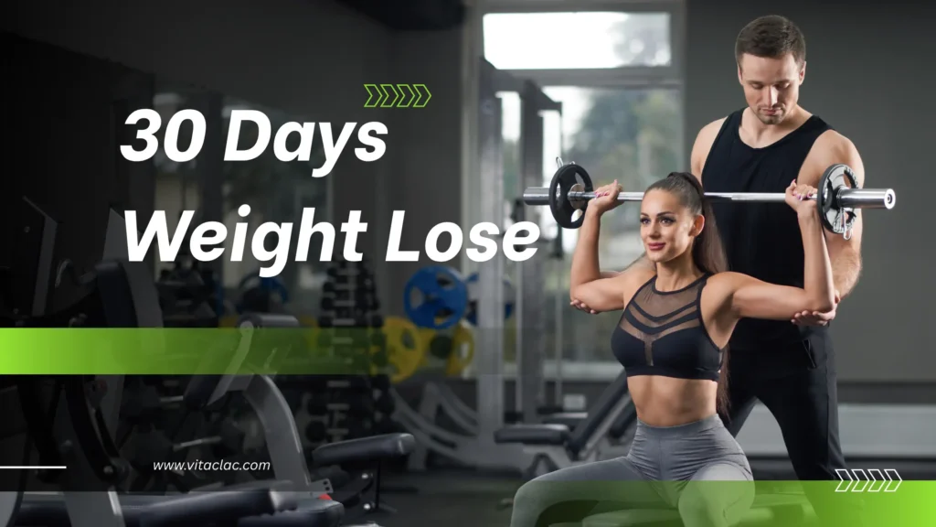 30 days weight lose challenge